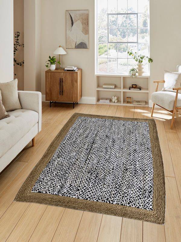 Carpetmantra natural Jute Carpet 4.0ft X 5.6ft
