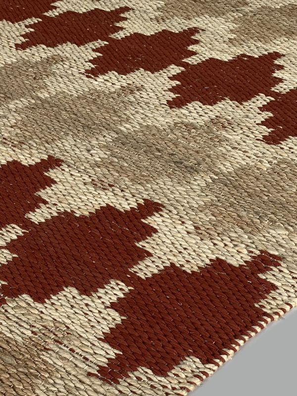 Carpetmantra Multi Jute Carpet 4.0ft X 6.0ft