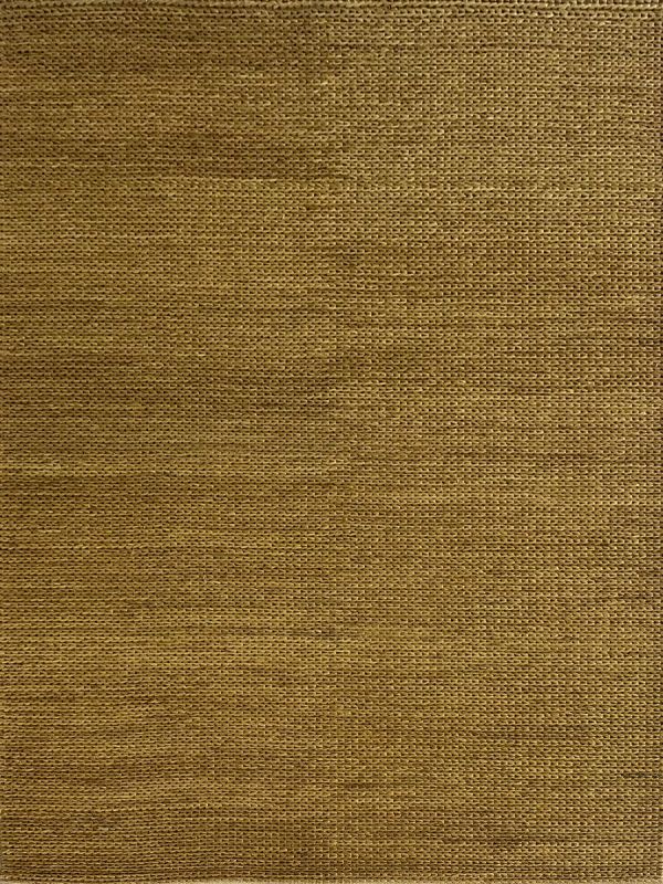 Carpetmantra Gold Jute Carpet 5.0ft X 8.0ft