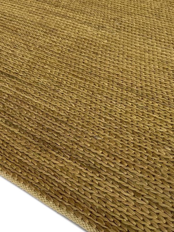 Carpetmantra Gold Jute Carpet 5.0ft X 8.0ft