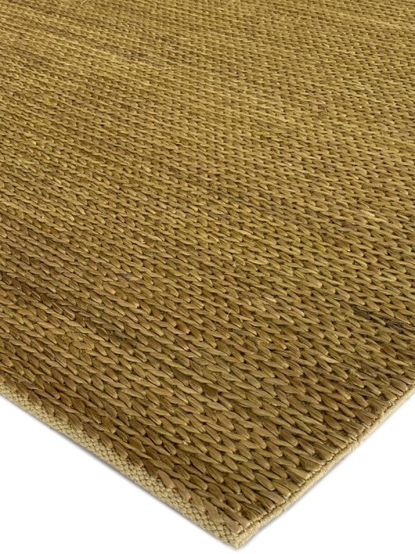 Carpetmantra Gold Jute Carpet 5.0ft X 8.0ft