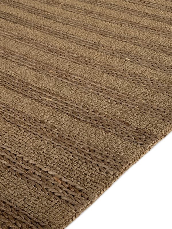 Carpetmantra Brown Jute Carpet 5.0ft X 8.0ft