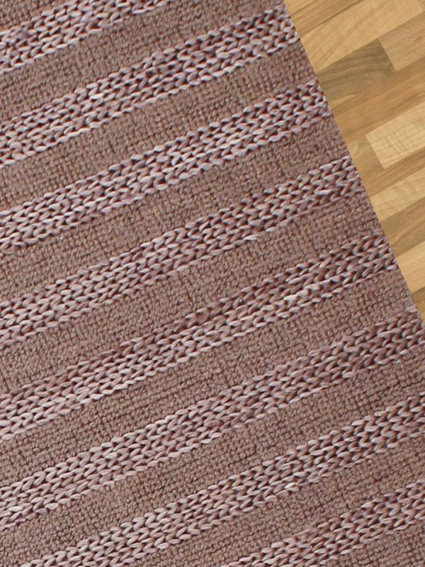Carpetmantra Brown Jute Carpet 5.0ft X 8.0ft