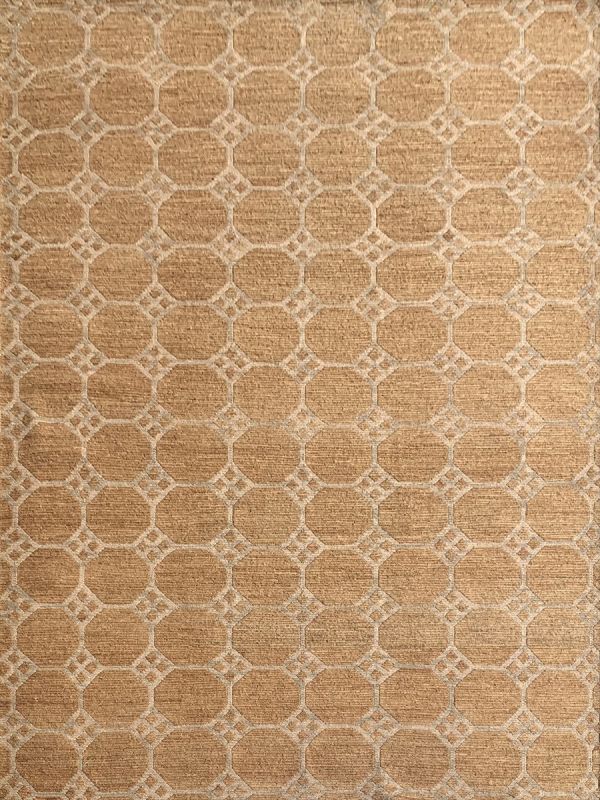 Carpetmantra Gold Jute Carpet 5.7ft X 7.10ft