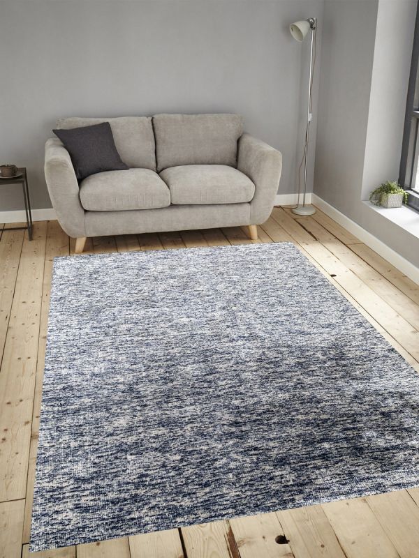 Carpetmantra Dark Grey  Bamboo SILK Carpet 4.6 X6.6