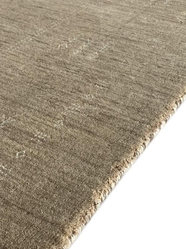 Carpetmantra Beige Plain Carpet 4.9ft X 6.6ft