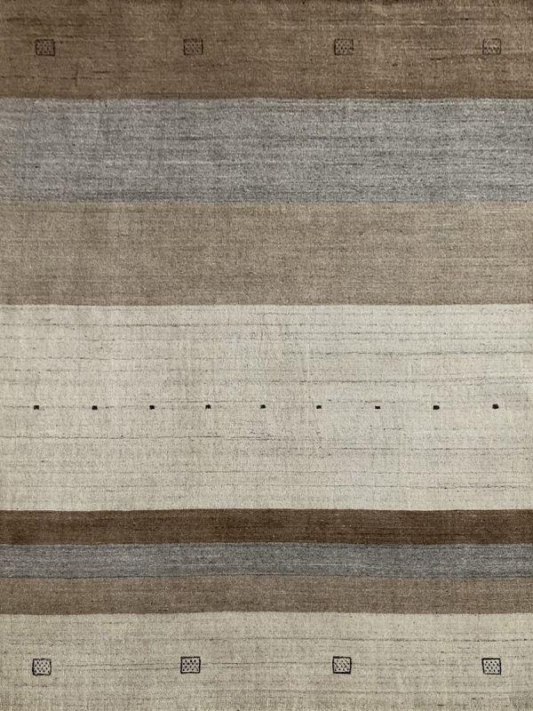 Carpetmantra Grey Beige Brown Plain Carpet 4.10ft X 6.6ft