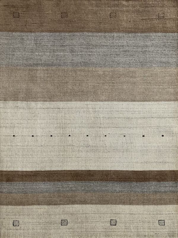 Carpetmantra Grey Beige Brown Plain Carpet 4.10ft X 6.6ft