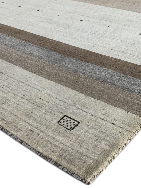 Carpetmantra Grey Beige Brown Plain Carpet 4.10ft X 6.6ft
