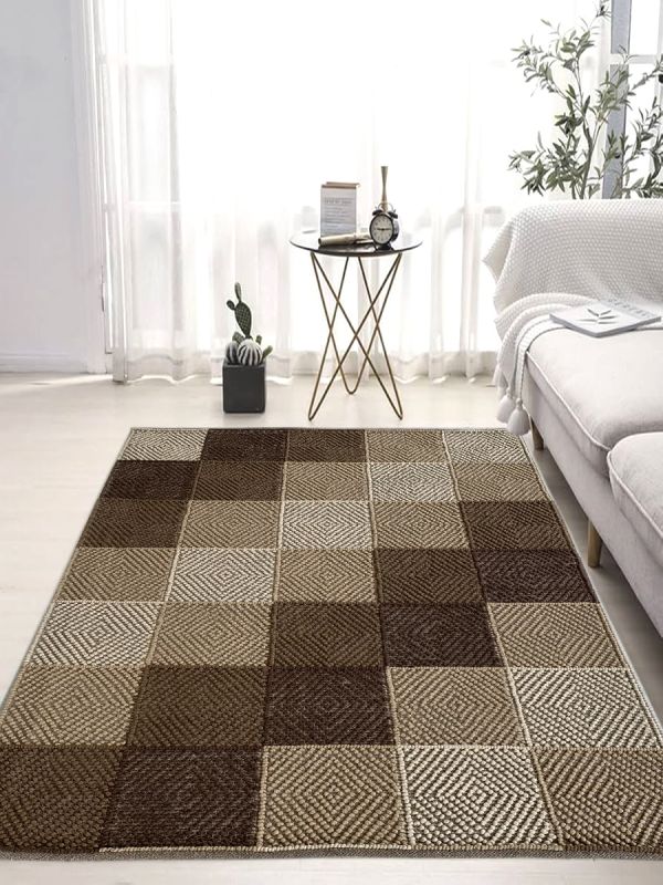 Carpetmantra Hand Woven Multi Carpet 5.7ft X 7.10ft