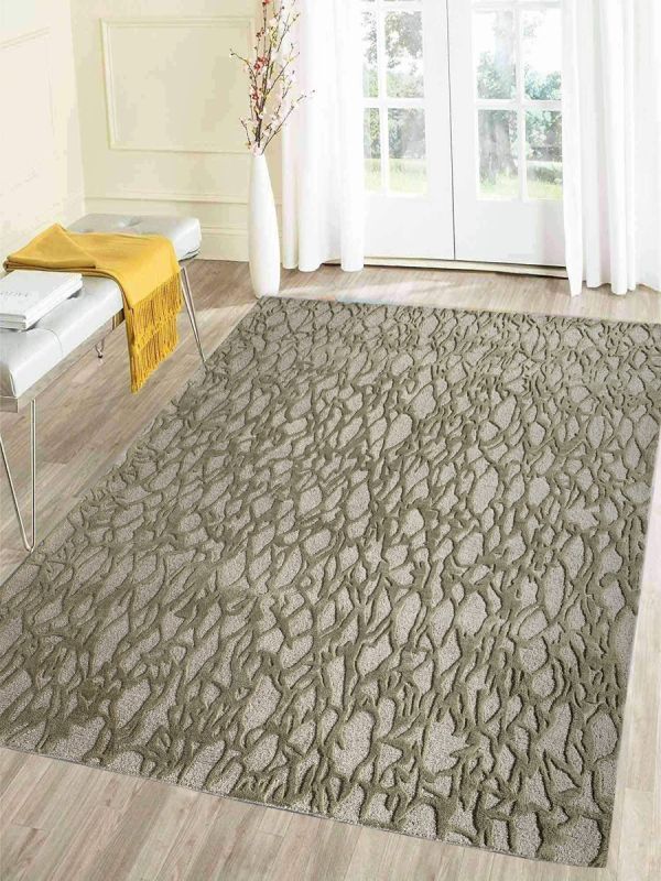 Carpet Mantra Green Modern Carpet 8.6ft X 11.6ft 