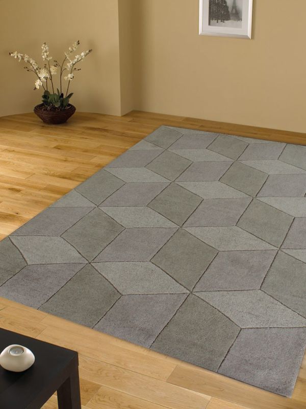 Carpetmantra Beige Modern Carpet 3.11ftX 5.7ft