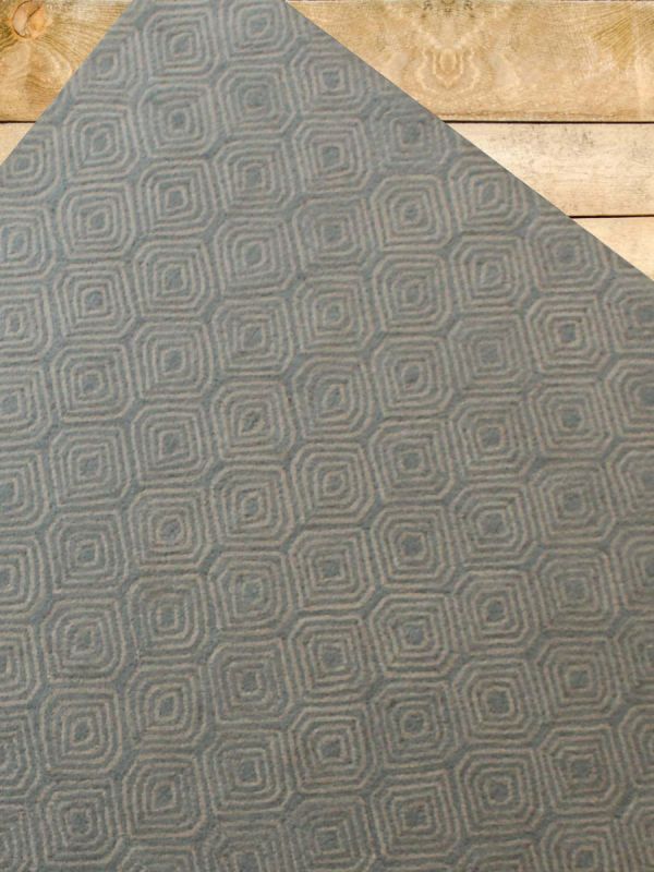 Carpetmantra Grey Modern Carpet 5ft X 8ft