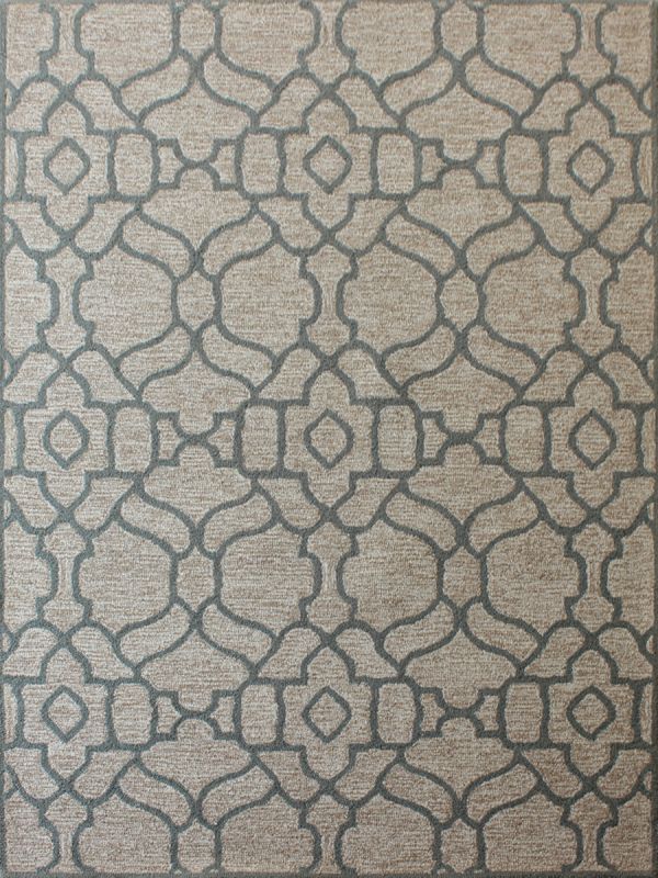 Carpetmantra Beige Modern Carpet 5ft x 7ft 