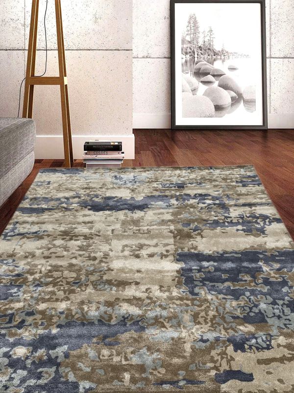 Carpetmantra Multi Color Abstract Design W Carpet  8ft X 10ft