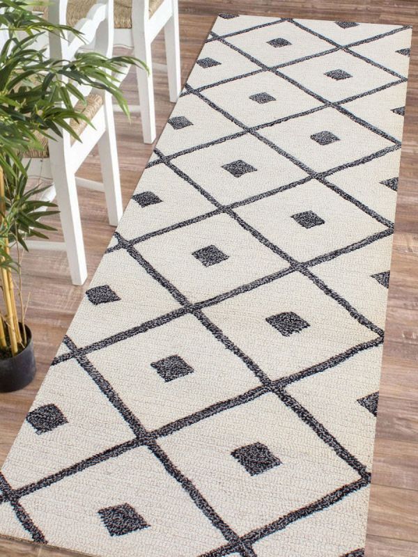 Carpet Mantra White Runner Carpet 