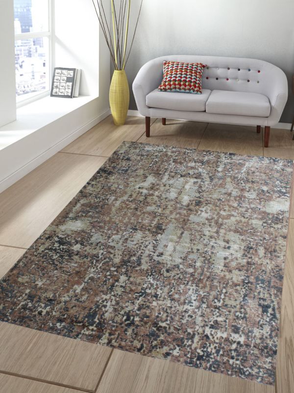 Carpetmantra  Multi viscose carpet  5.3ft x 7.7ft 