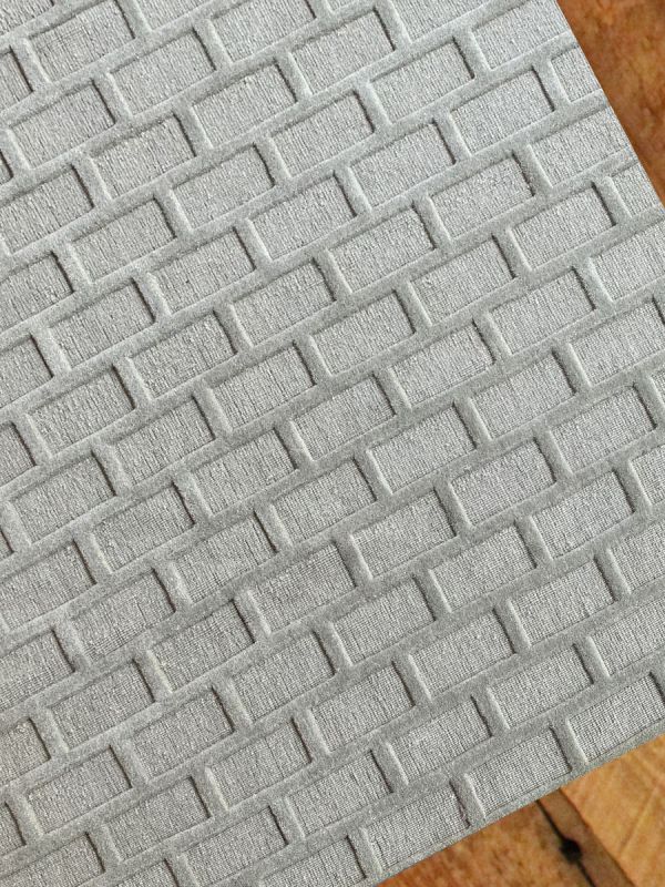 Carpetmantra Grey Plain Carpet 4.9ft X 6.9ft