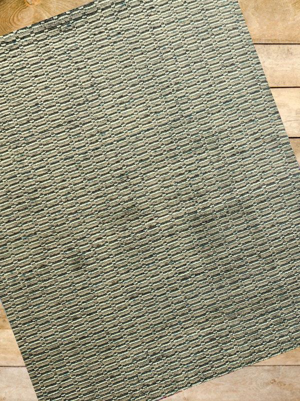 Carpetmantra Plain Green Carpet 4.6ft X 6.6ft