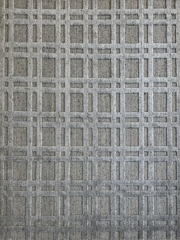 Carpetmantra Grey Plain Carpet 5.7ft x 8.0ft