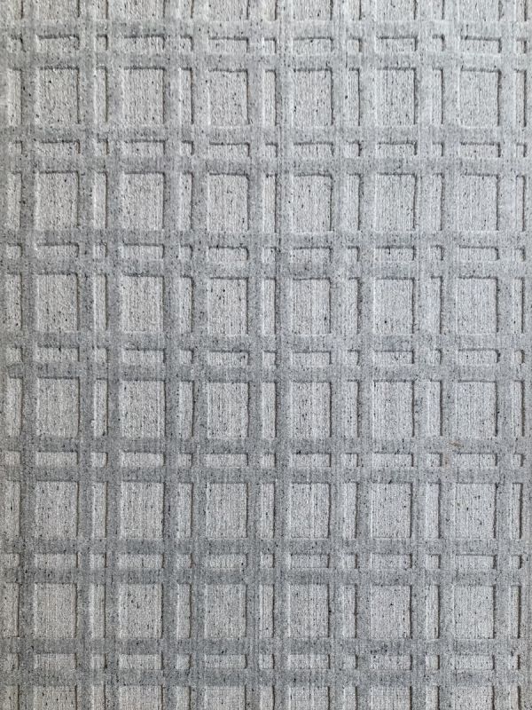 Carpetmantra Grey Plain Carpet 5.7ft x 8.0ft