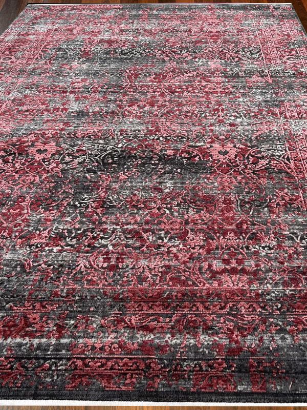 Carpetmantra Rust Modern Carpet .