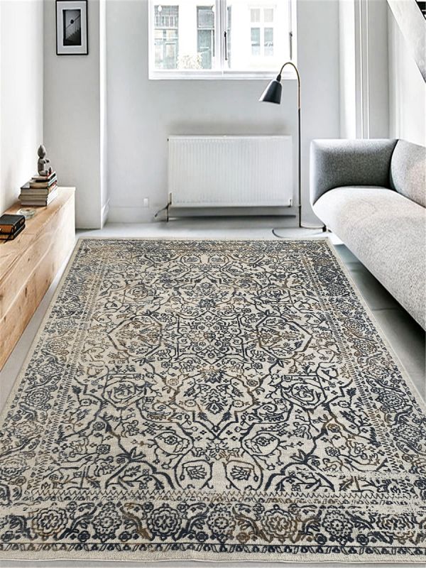 Carpetmantra Multi Floral Carpet 8ft X 10ft