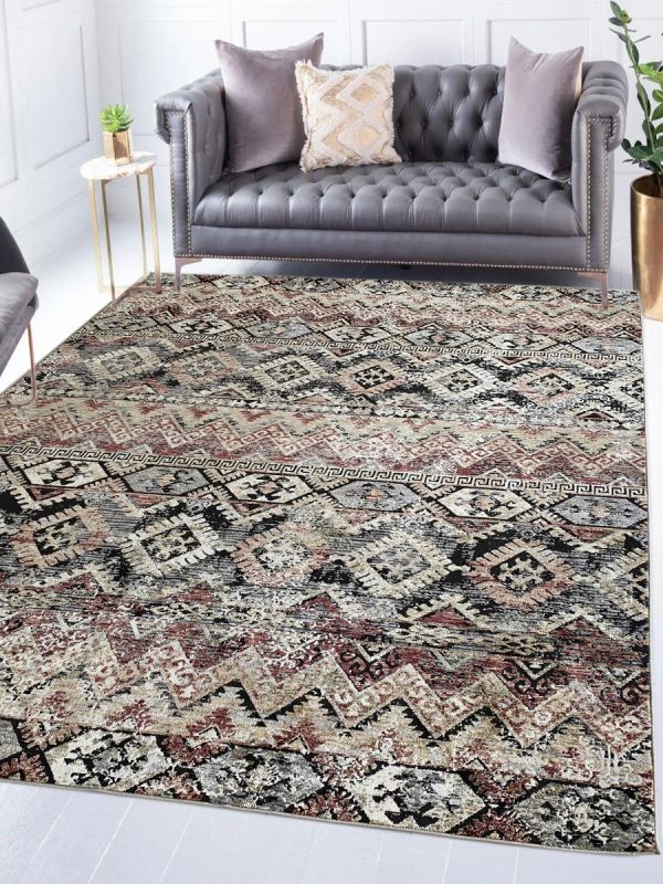 Carpetmantra Multi Abstract Carpet 8ft X 10ft