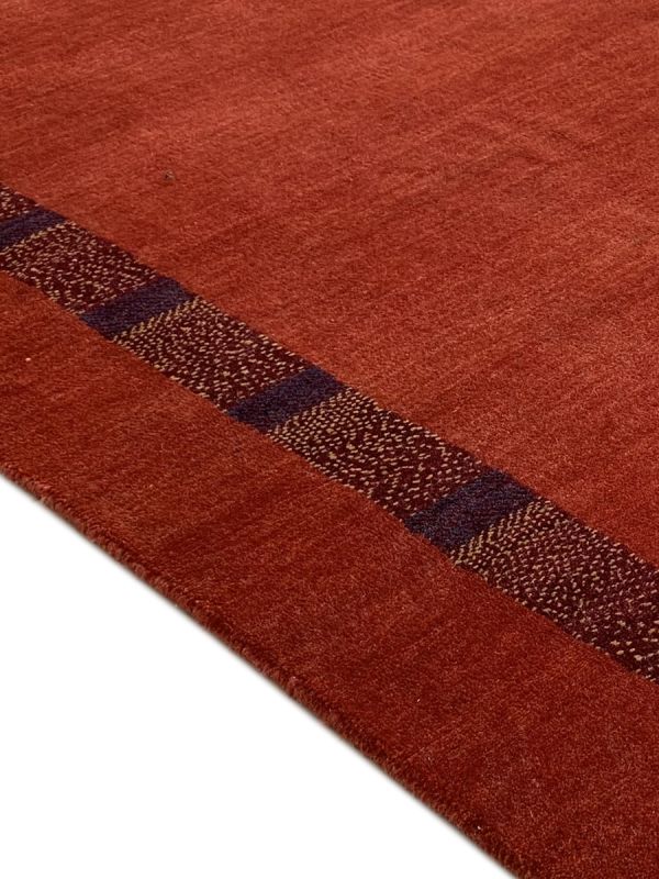 Carpetmantra Hand Knotted Gabbeh Carpet 5.7ft X 7.10ft