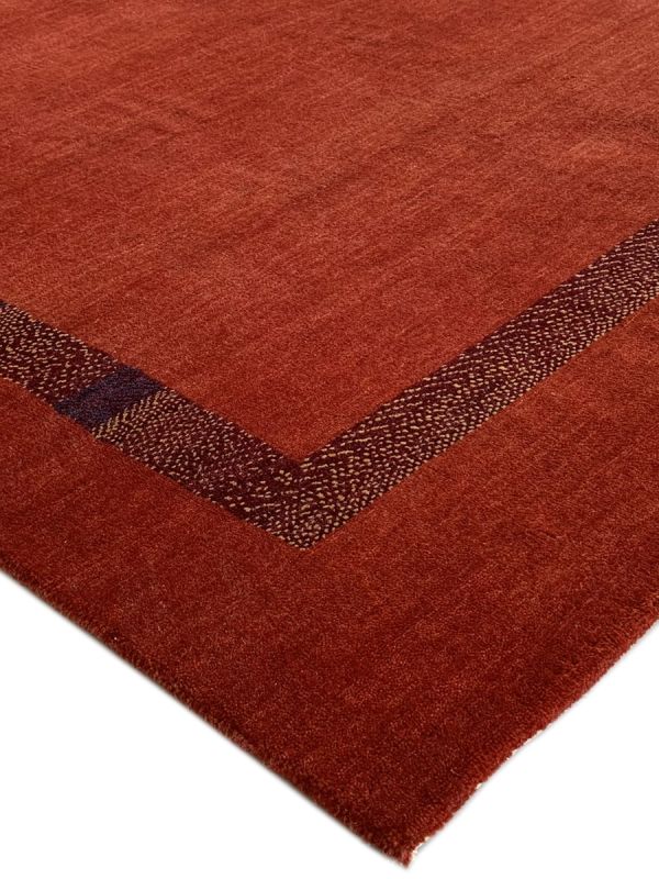Carpetmantra Hand Knotted Gabbeh Carpet 5.7ft X 7.10ft