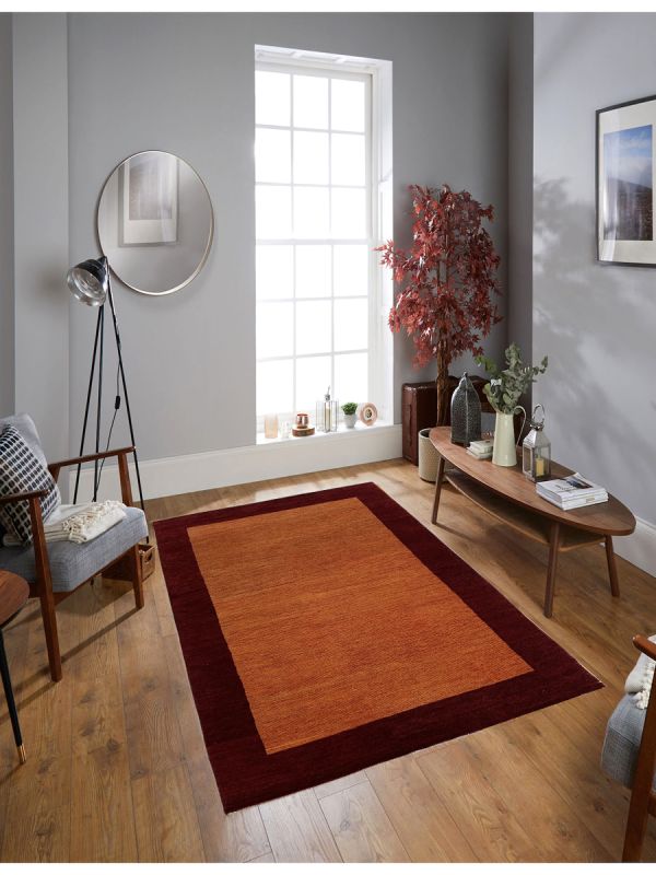 Carpetmantra Hand Knotted Gabbeh Carpet 4 ft X 6ft