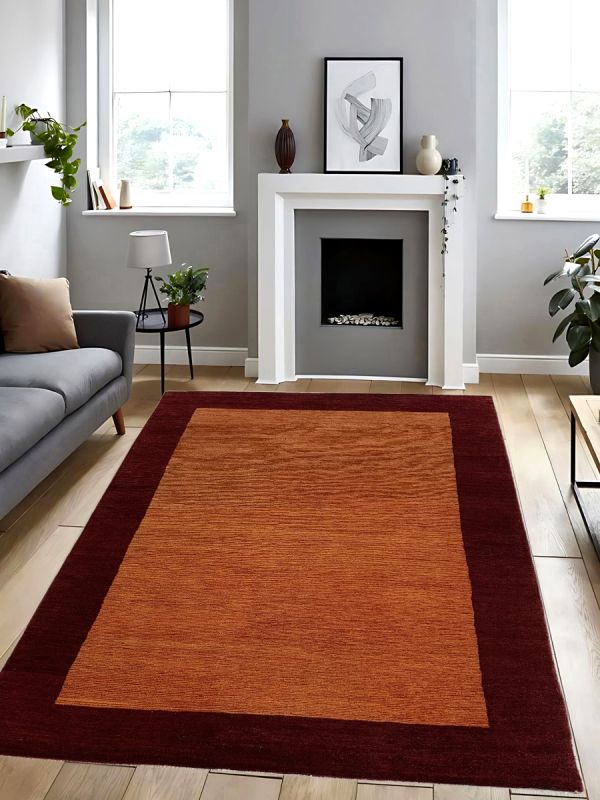 Carpetmantra Hand Knotted Gabbeh Carpet 4 ft X 6ft