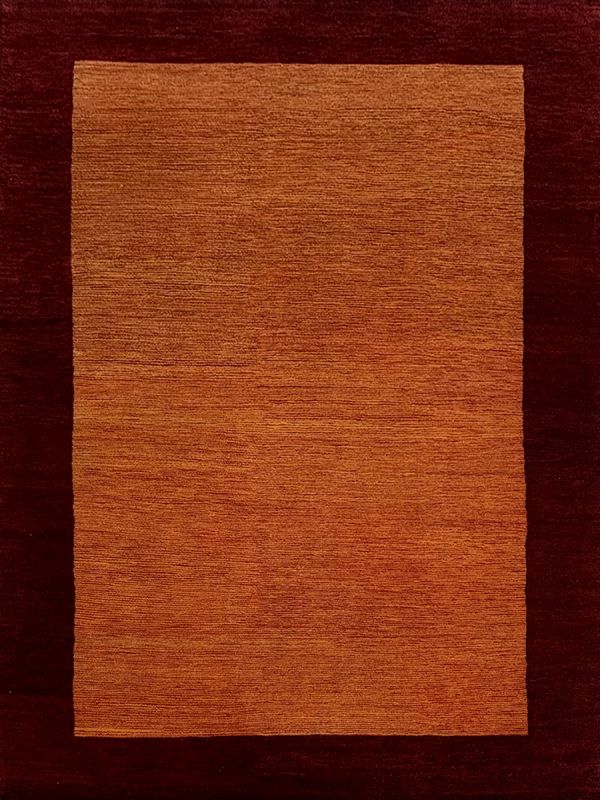 Carpetmantra Hand Knotted Gabbeh Carpet 4 ft X 6ft