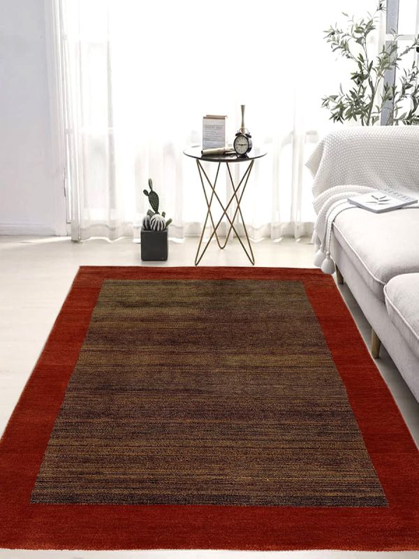 Carpetmantra Hand Knotted Gabbeh Carpet 4ft X 6ft