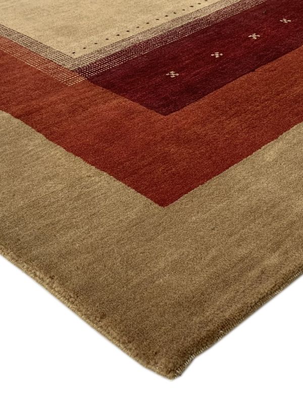 Carpetmantra Hand Knotted Gabbeh Carpet 4ft X 6ft