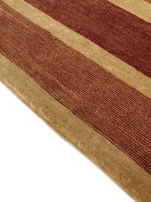 Carpetmantra Hand Knotted Gabbeh Carpet 4.0ft X 5.8ft