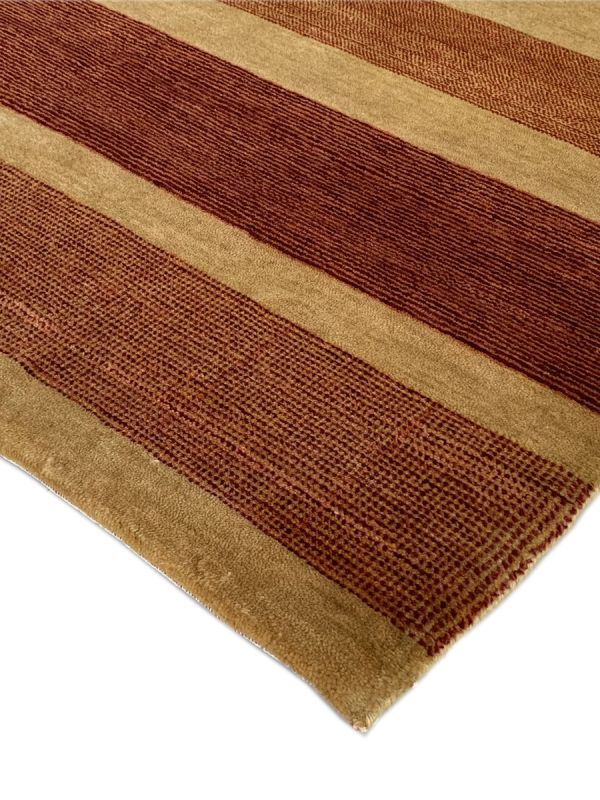 Carpetmantra Hand Knotted Gabbeh Carpet 4.0ft X 5.8ft