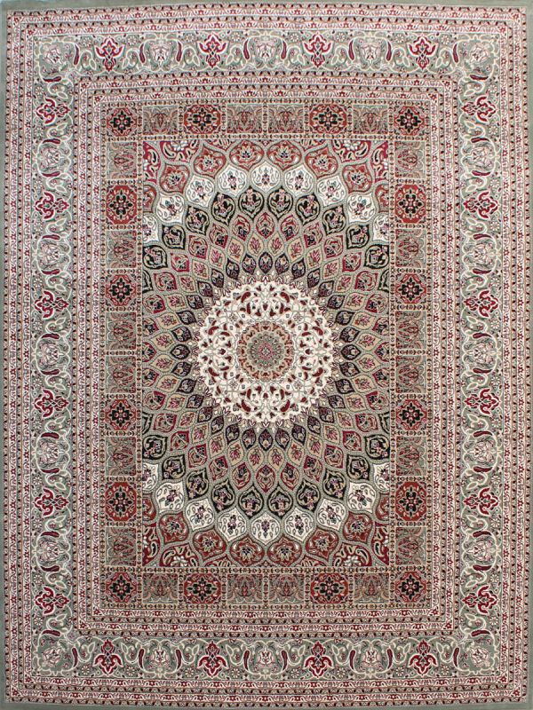 Carpetmantra Persian Green Traditional Carpets 