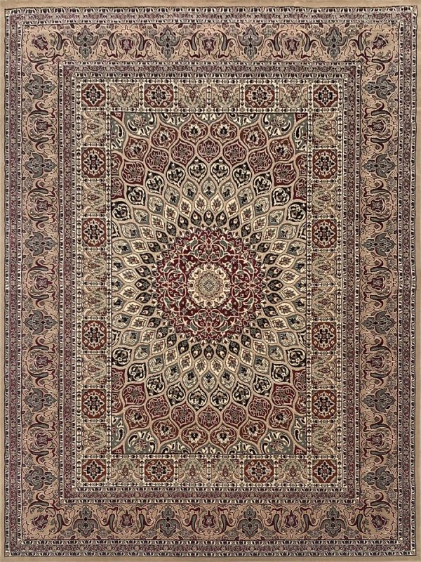Carpetmantra Persian Traditional Beige Carpet 