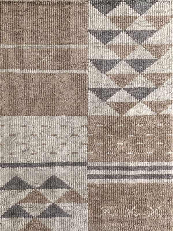 Carpetmantra Hand Woven Beige Brown  Carpet 4.6ft X 6.6ft