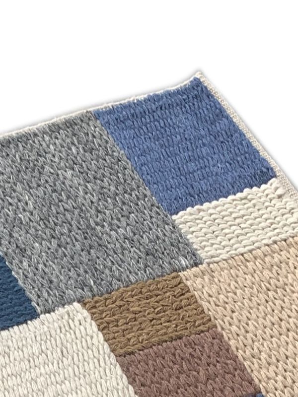 Carpetmantra Hand Woven Multi Carpet 4.6ft X 6.6ft