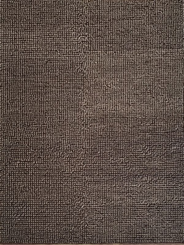 Carpetmantra Hand Woven brown Carpet 5.7ft X 7.10ft