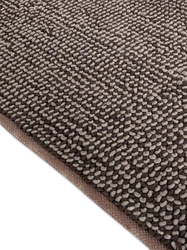 Carpetmantra Hand Woven brown Carpet 5.7ft X 7.10ft
