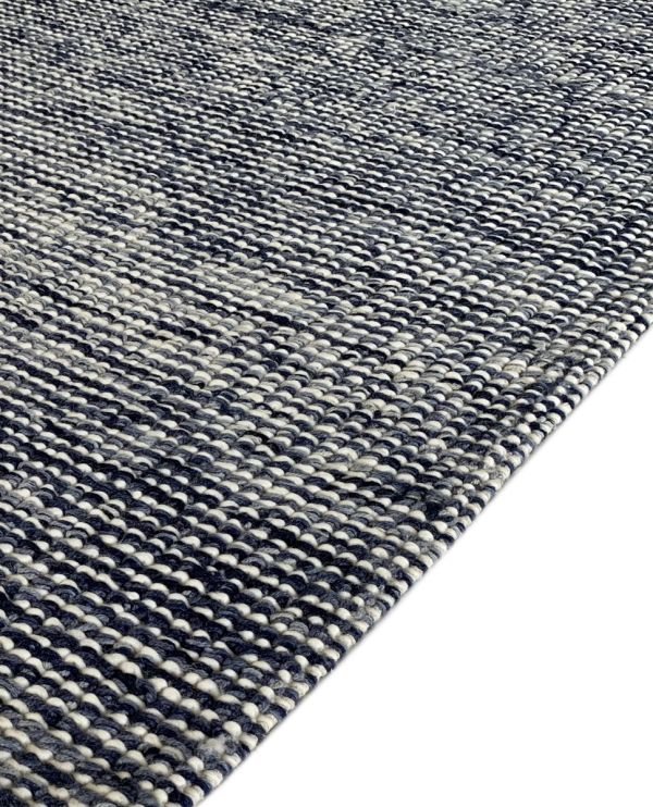 Carpetmantra Hand Woven Grey Carpet 5.0ft X 7.0ft