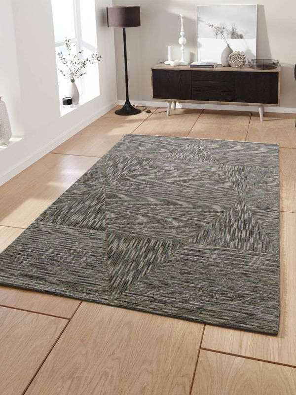Carpet Mantra Multi modern Carpet 4.6ft x 6.6ft 