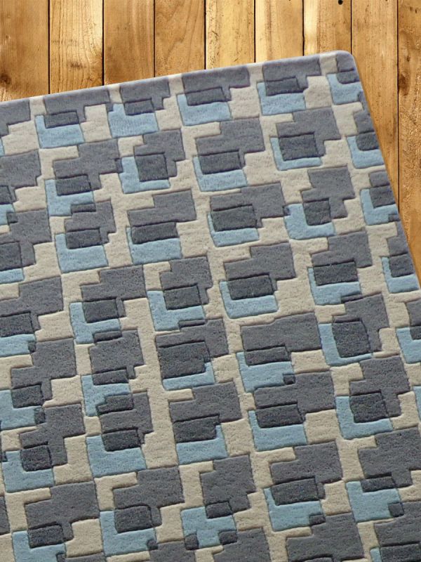 Carpet Mantra Multi modern Carpet 4.6ft x 6.6ft 