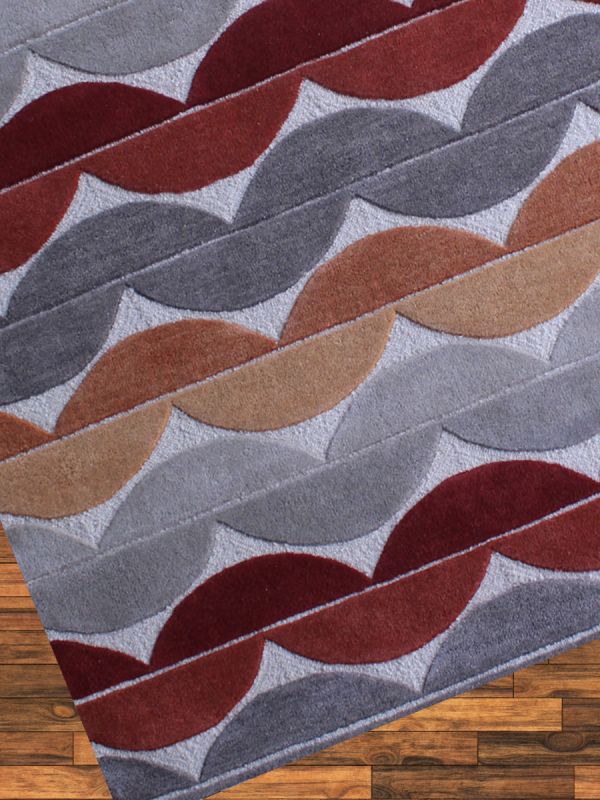 Carpet Mantra Multi Modern Carpet 4.6ft x 6.6ft 40625