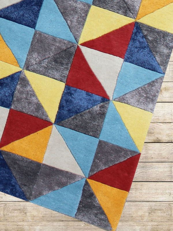 Carpet Mantra Multi Modern Carpet 6.0ft X 9.0ft 