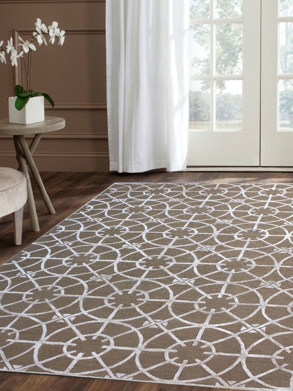 Carpet Mantra Gold Modern Carpet 6.0ft X 9.0ft 