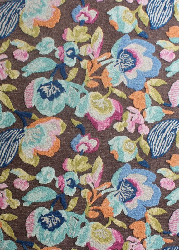 Carpetmantra Multi Floral Carpet 4.6ft X 6.6ft 